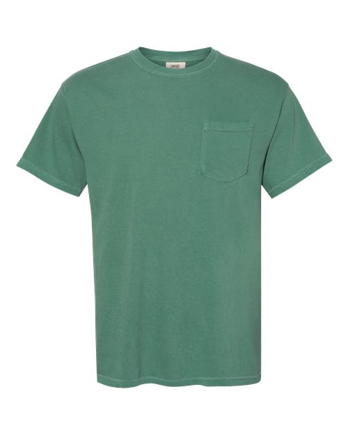 Unisex Garment-Dyed Heavyweight Pocket T-Shirt Comfort Colors 6030