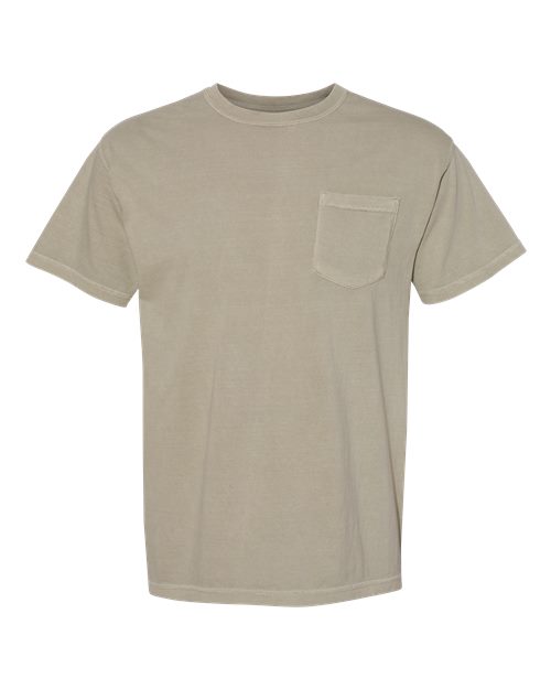 Unisex Garment-Dyed Heavyweight Pocket T-Shirt Comfort Colors 6030