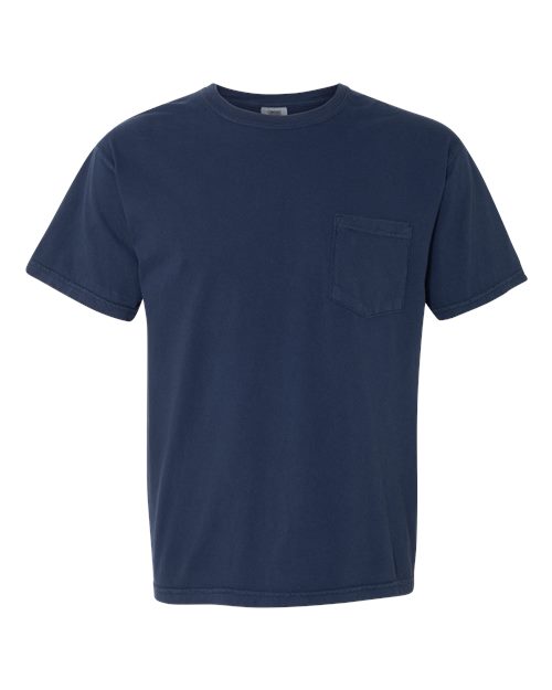 Unisex Garment-Dyed Heavyweight Pocket T-Shirt Comfort Colors 6030