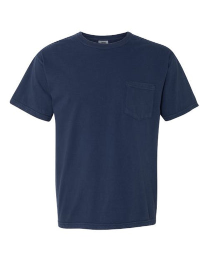 Unisex Garment-Dyed Heavyweight Pocket T-Shirt Comfort Colors 6030