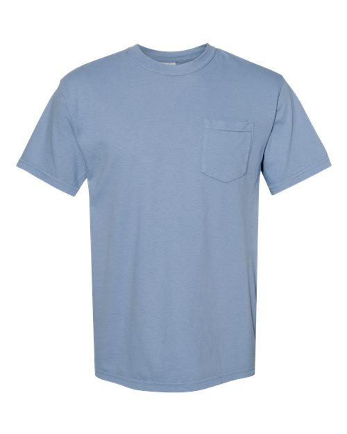 Unisex Garment-Dyed Heavyweight Pocket T-Shirt Comfort Colors 6030