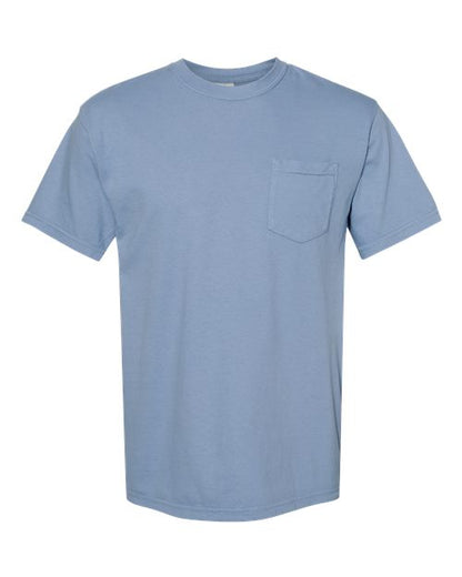 Unisex Garment-Dyed Heavyweight Pocket T-Shirt Comfort Colors 6030