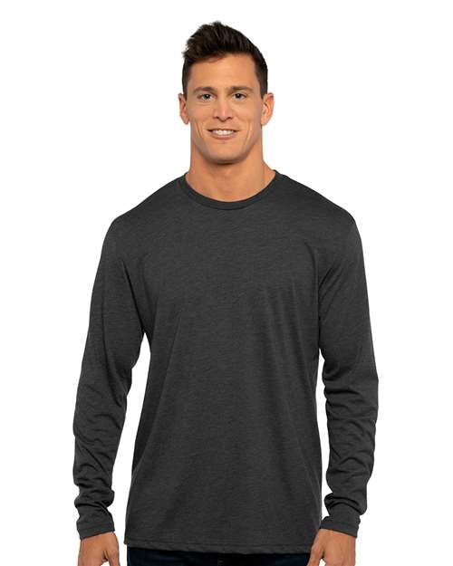 Unisex Triblend Long Sleeve Tee Next Level 6071