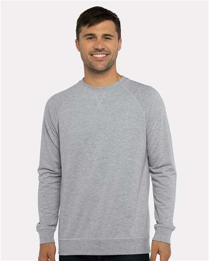 Unisex Laguna Raglan Crewneck Sweatshirt Next Level 9000