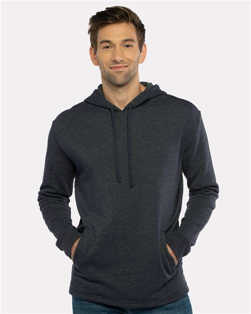 Unisex Malibu Welt Pocket Hoodie Sweatshirt Next Level 9300