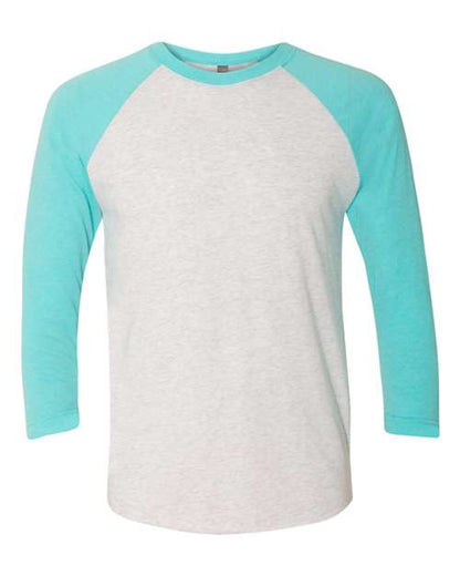 Unisex Triblend Three-Quarter Raglan Tee Next Level 6051