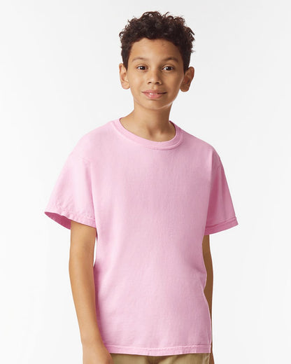 Youth Garment-Dyed Heavyweight T-Shirt Comfort Colors 9018