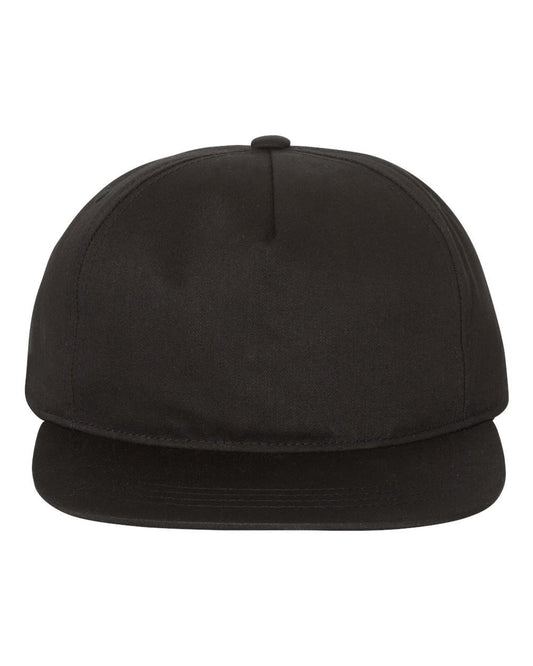 Lightly-Structured Five-Panel Snapback Cap YP Classics 6502