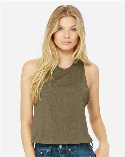 Women's Racerback Crop Tank BELLA + CANVAS 6682