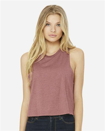 Women's Racerback Crop Tank BELLA + CANVAS 6682
