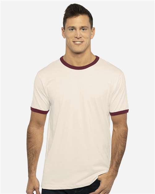 Unisex Cotton Ringer Tee Next Level 3604