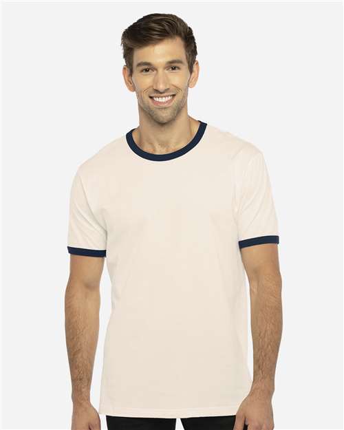 Unisex Cotton Ringer Tee Next Level 3604