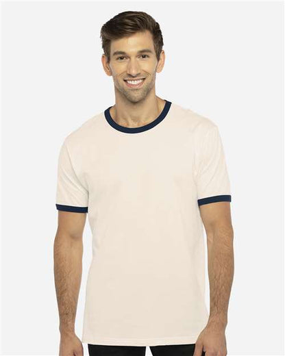 Unisex Cotton Ringer Tee Next Level 3604