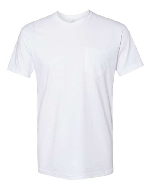 Unisex Cotton Pocket Tee Next Level 3605
