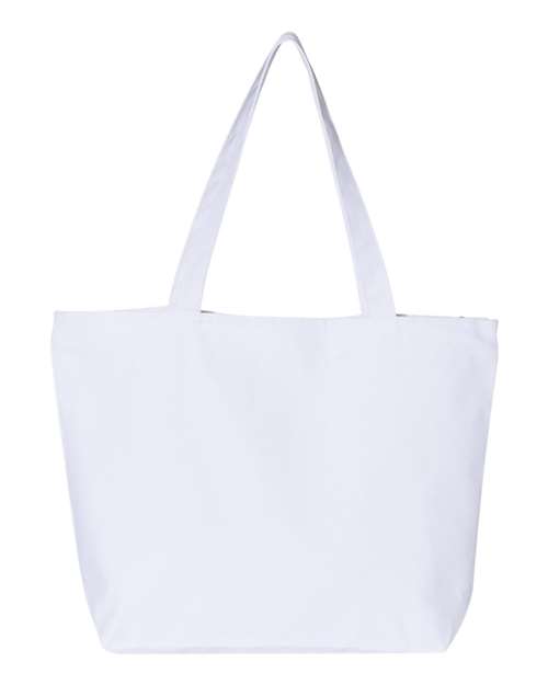 25L Zippered Tote Q-Tees Q611 - NeoInk Transfers