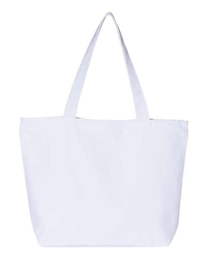 25L Zippered Tote Q-Tees Q611 - NeoInk Transfers