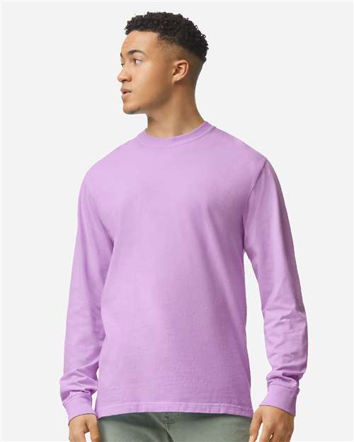 Unisex Garment-Dyed Heavyweight Long Sleeve T-Shirt Comfort Colors 6014