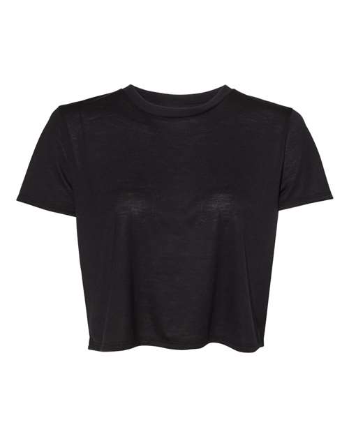 Women’s Flowy Crop Tee Bella + Canvas 8882