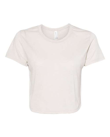 Women’s Flowy Crop Tee BELLA + CANVAS 8882 - NeoInk Transfers