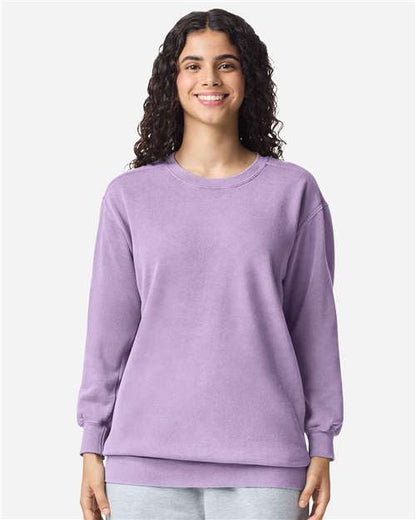 Unisex Garment-Dyed Crewneck Sweatshirt Comfort Colors 1566