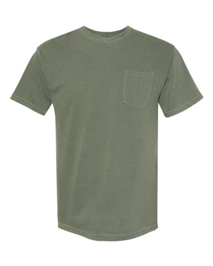Unisex Garment-Dyed Heavyweight Pocket T-Shirt Comfort Colors 6030