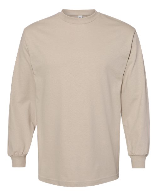 Unisex Heavyweight Cotton Long Sleeve Tee American Apparel 1304