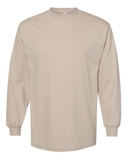 Unisex Heavyweight Cotton Long Sleeve Tee American Apparel 1304