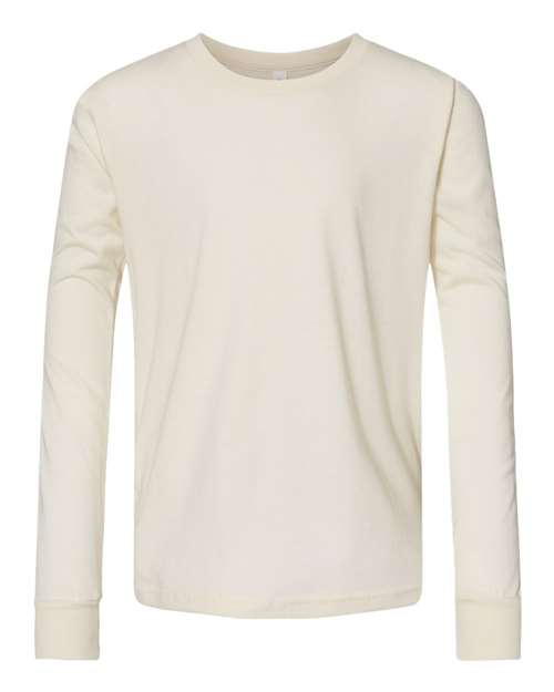 Youth Jersey Long Sleeve Tee 3501Y Bella + Canvas 3501Y - NeoInk Transfers