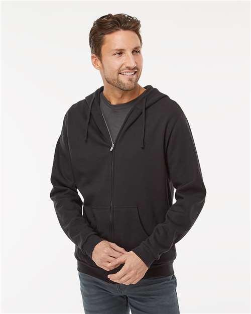 Unisex Zipper Fleece Hoodie M&O 3331