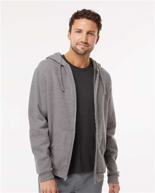 Unisex Zipper Fleece Hoodie M&O 3331