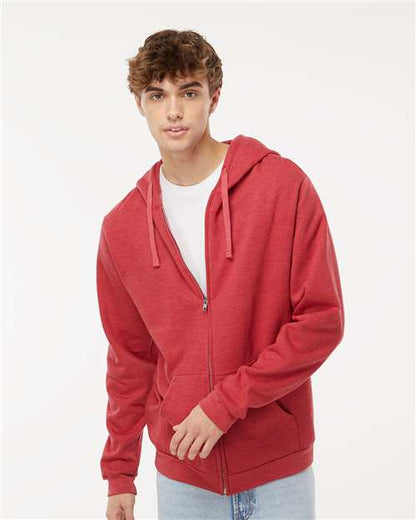 Unisex Zipper Fleece Hoodie M&O 3331
