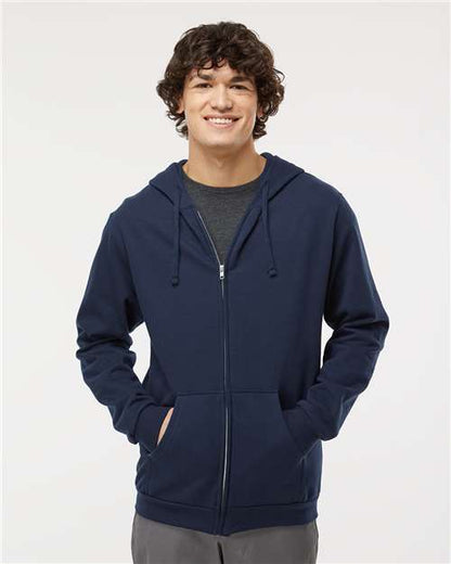 Unisex Zipper Fleece Hoodie M&O 3331