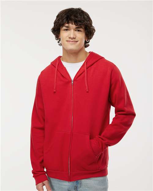 Unisex Zipper Fleece Hoodie M&O 3331