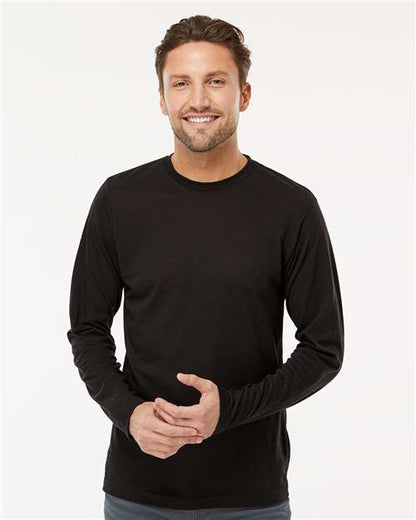 Poly-Blend Long Sleeve T-Shirt M&O 3520