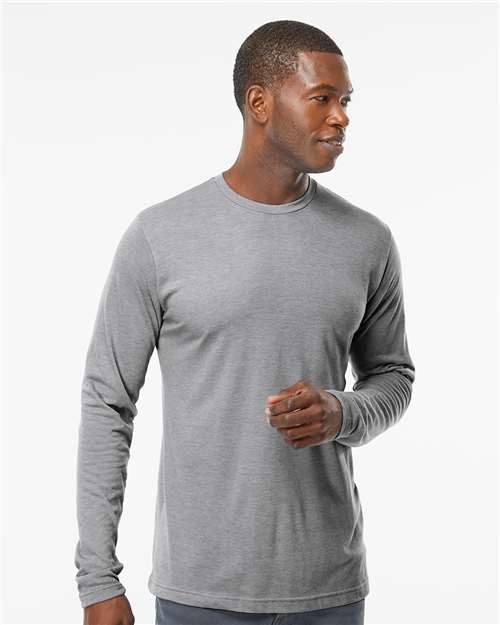 Poly-Blend Long Sleeve T-Shirt M&O 3520
