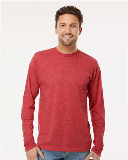Poly-Blend Long Sleeve T-Shirt M&O 3520
