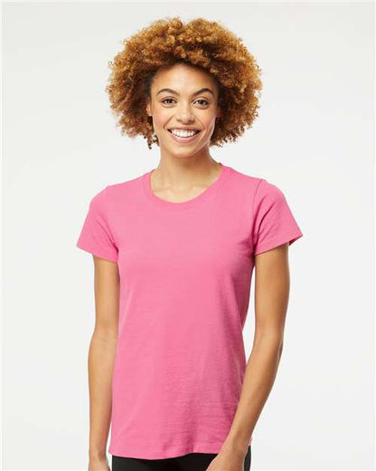 Women's Gold Soft Touch T-Shirt M&O 4810