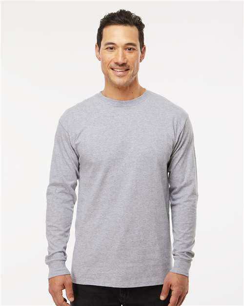 Unisex Gold Soft Touch Long Sleeve T-Shirt M&O 4820