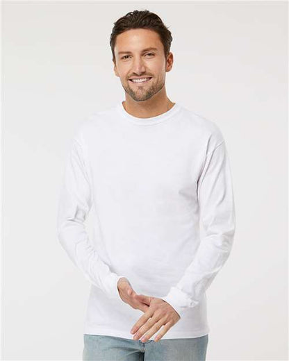 Unisex Gold Soft Touch Long Sleeve T-Shirt M&O 4820