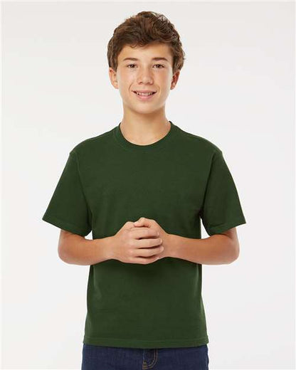 Youth Gold Soft Touch T-Shirt M&O 4850
