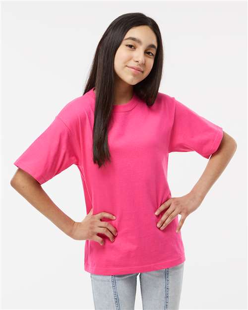 Youth Gold Soft Touch T-Shirt M&O 4850