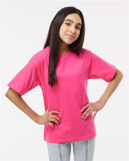 Youth Gold Soft Touch T-Shirt M&O 4850
