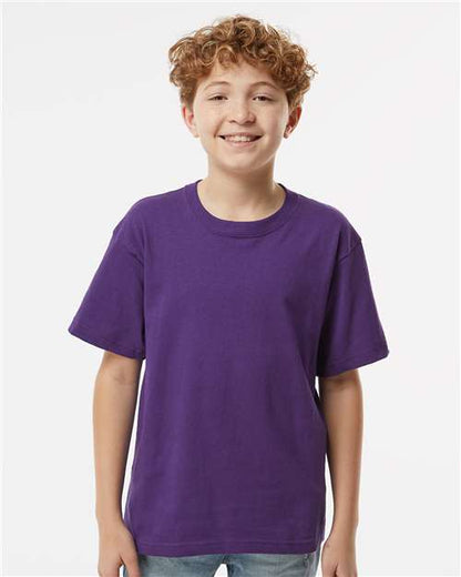 Youth Gold Soft Touch T-Shirt M&O 4850