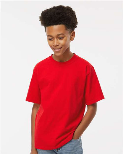 Youth Gold Soft Touch T-Shirt M&O 4850