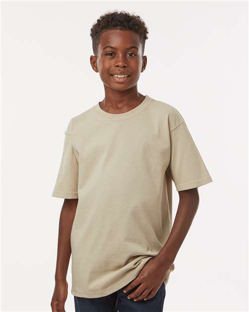 Youth Gold Soft Touch T-Shirt M&O 4850