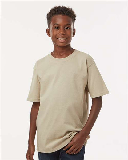 Youth Gold Soft Touch T-Shirt M&O 4850