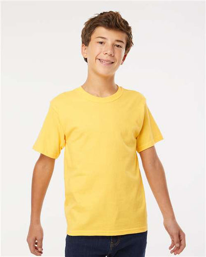 Youth Gold Soft Touch T-Shirt M&O 4850
