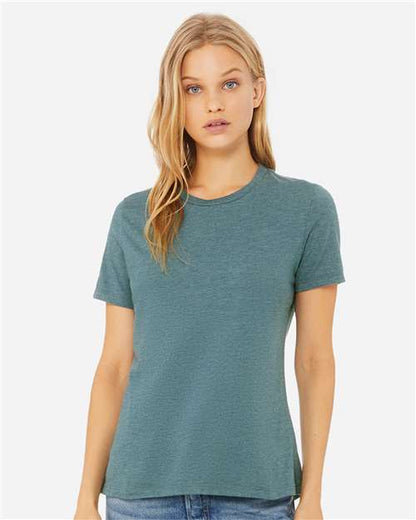 Women’s Relaxed Fit Heather CVC Tee BELLA + CANVAS 6400CVC - NeoInk Transfers