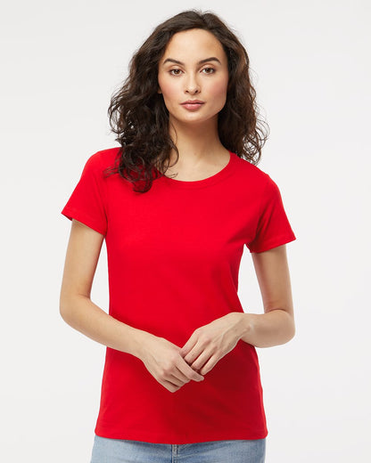 Women's Gold Soft Touch T-Shirt M&O 4810