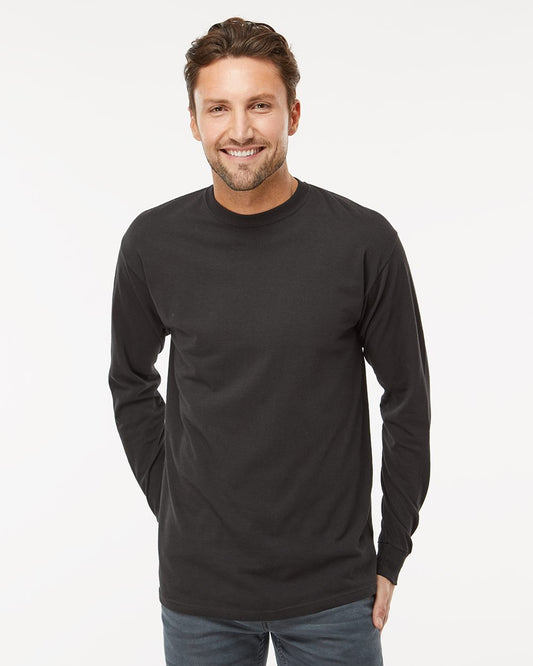 Unisex Gold Soft Touch Long Sleeve T-Shirt M&O 4820